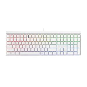 체리 체리 MX 2.0 S RGB 화이트 (청축 2A)게이밍 기계식 키보드 화이트 청축 2A