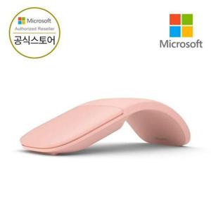 Microsoft Microsoft 아크 블루투스 5.0 마우스 소프트 핑크  ELG-00036 ELG_00036