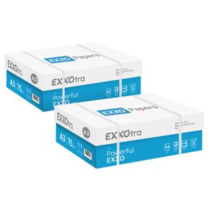 엑소 엑소트라(EXXOtra) A3 복사용지(A3용지) 75g 1250매 2BOX