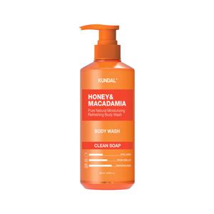 쿤달 쿤달 허니 앤 마카다미아 퓨어 바디워시 클린솝 500ml x1개