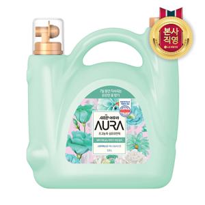 샤프란 아우라 대용량 섬유유연제 스모키머스크 5.5L