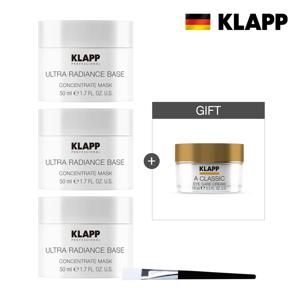 [스페셜 기획] 클랍 래디언스 마스크 50ml 3개 + 브러쉬 1개 (+증정 비타민A 아이크림 15ml 1개)