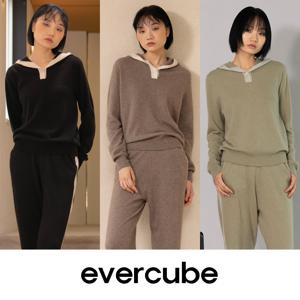 [비밀상점][런칭가 249000원] 에바큐브 캡슐컬렉션 캐시미어 후드 풀오버
