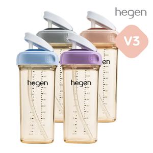 헤겐 V3 빨대컵 PPSU 330ml 1P(컬러택)