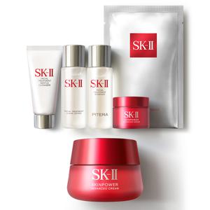 sk2 에스케이투 (6월) SK-II 스킨파워 어드밴스드 크림 80g 세트