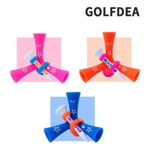 골프디아 정품 NEW 티더라 삼발이티 SET 3색 [골프티]