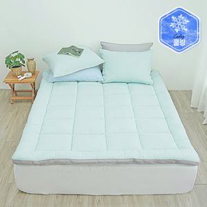 [에어룸] 썸머나잇 냉감시어서커 에어메쉬 북극토퍼Q