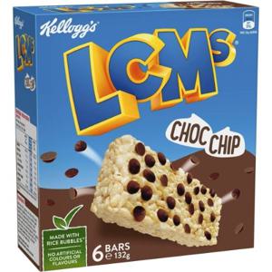 켈로그 Lcms 초코칩 스낵 바 6팩