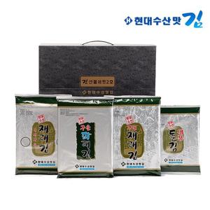 현대수산맛김 보령 대천김 선물세트 2호 /재래김/파래김/돌김