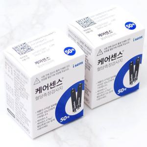케어센스 혈당시험지 2박스 총(100매)