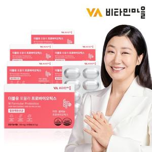 비타민마을 3중복합기능성 더블유 포뮬라 프로바이오틱스 아연 셀레늄 여성 질 유산균 6박스 총180캡슐