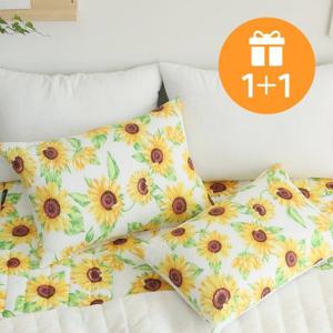 (1+1)리브온 국산 냉감 여름 시어서커 베개커버 50x70