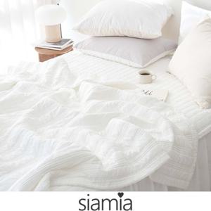 siamia 스페셜 프리미엄 수피마면 여름 누빔이불 퀸 킹