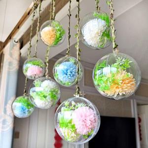 하트 투명공 플라스틱 투명캡슐 아크릴볼 12cm 1P