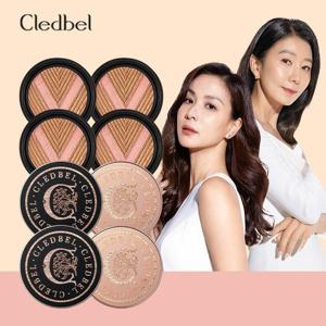 [끌레드벨][2024 NEW] 끌레드벨 글로우 파워 리프트 V쿠션 아우라에디션 4+4