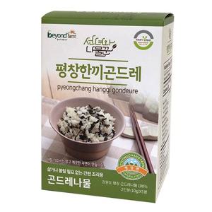 한끼나물 곤드레 박스타입 10gx5개입x3