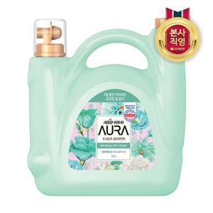 샤프란 아우라 5.5L 대용량 섬유유연제 스모키머스크 x 1개