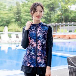 여성 여름 엄마옷 모슬린 집업 상의 래쉬가드 수영복 SW206327 마담/미시옷/중년여성의류/빅사이즈