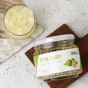 [유기지기] 제주 유기농 청귤차 500g X 2병