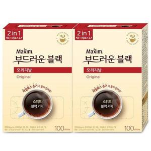 갤러리아_맥심 부드러운블랙 오리지날 100Tx2개