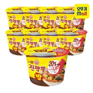 [오뚜기] 컵밥 진짬뽕밥 (증량) 217.5g 9개