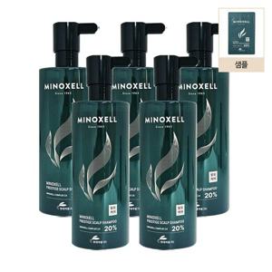[마이녹셀][홈쇼핑 최신상] 마이녹셀 프레스티지 탈모 샴푸 480ml 5개+샘플