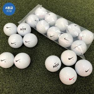 [30구/중고/]나이키 브랜드 초보자용 비거리 향상 로스트볼 2피스 3피스 혼합볼