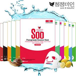 청정미인 수 마스크팩 10매 12종中 택