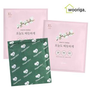 우리가스토리 국내생산 대용량 핫팩 150g 90팩 손난로 포켓용핫팩