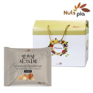 [넛츠피아] 잇츠넛 시그니처 100봉 고급 선물세트 하루견과 견과류