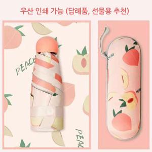 5단 미니우산 과일 케이스 휴대 선물용 인쇄가능[WE7C45A]