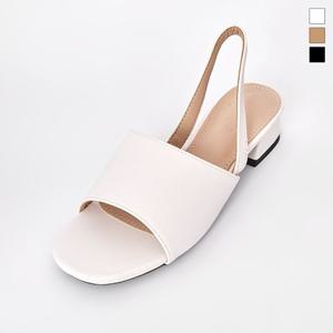 미르바네스슈즈 오픈토 미들샌들_5cm