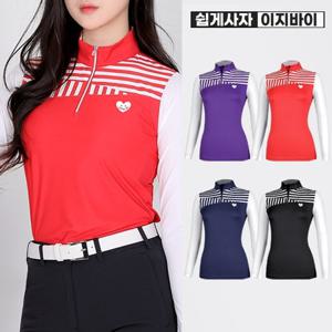 이지바이 베스트샷 여성 봄 여름용 기능성 냉감 집업 티셔츠(SS42LT034W)등산 아웃도어 쿨 티셔츠