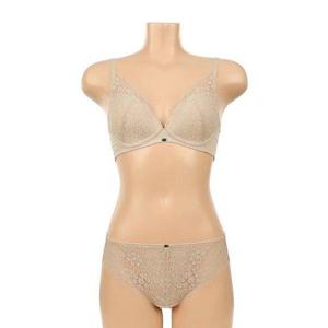 갤러리아_ELLE)24FW 노와이어 레이스 브라 세트(EDWBR872SK,EDWBP872SK)
