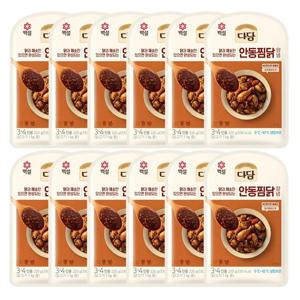 [CJ]백설 다담 안동찜닭양념220g x12개