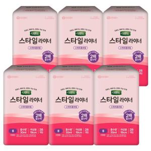 [디펜드]디펜드 스타일 라이너 스윗플로럴 롱 28PX6팩