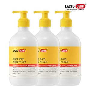 ♥온가족 로션♥락토덤 생보습 마일드 바디로션 500ml 3개