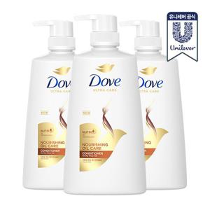 도브 컨디셔너  660ml 3개