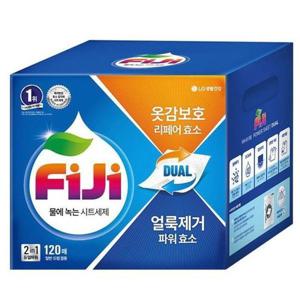[JH02099U_52CP]LG 시트세제 FIJI파워시트 세탁세제 120매