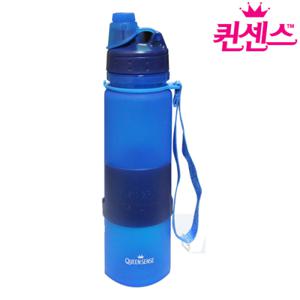 퀸센스 플렉시블 실리콘 물병 0.5L_보온병 텀블러 보온물병