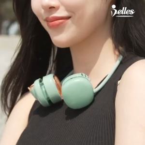 벨레스 포켓팬 넥밴드 선풍기 올리브그린