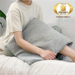 한일의료기 국산 천연염색 황토 전기온열찜질기 허리복부어깨찜질 대형