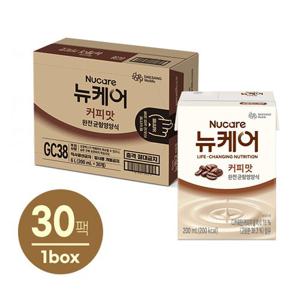 [대상웰라이프] 뉴케어 커피맛 균형영양식 (200mlx30팩), 1박스