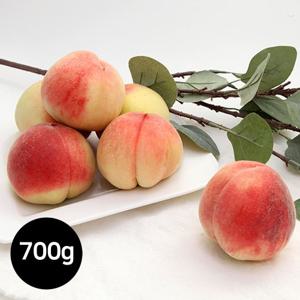 25년 하우스복숭아 햇복숭아 백도 당일수확발송 산지직송, 하우스 대극천 복숭아 700g