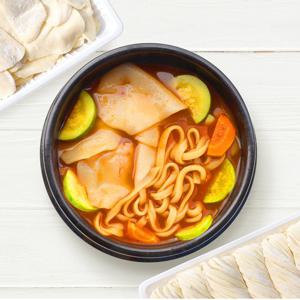 [강원도 감자별미] 감자칼제비 (칼국수+수제비) 14인분 (1.05kg×2팩/ 소스14봉)