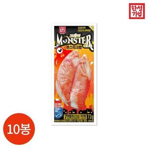 갤러리아_한성기업 몬스터크랩 72g x 10봉