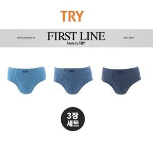 [트라이][TRY] 맥시 퍼스트 순면 삼각팬티 브리프 3매입(110사이즈)
