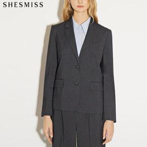 [쉬즈미스][쉬즈미스(SHESMISS)] 품격있는 투버튼 크롭 재킷 (택가격 328000원)