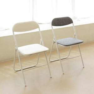 이지라이프 등받이 패브릭 접이식 의자 폴딩체어 (리퍼)