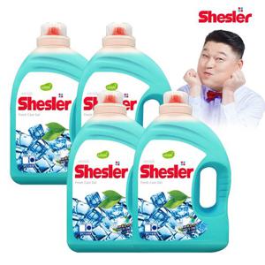 쉬슬러 액체 세탁세제 프레쉬 3.05L 4개